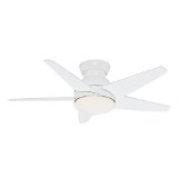 Casablanca Isotope Ceiling Fan with Five Snow White Blades